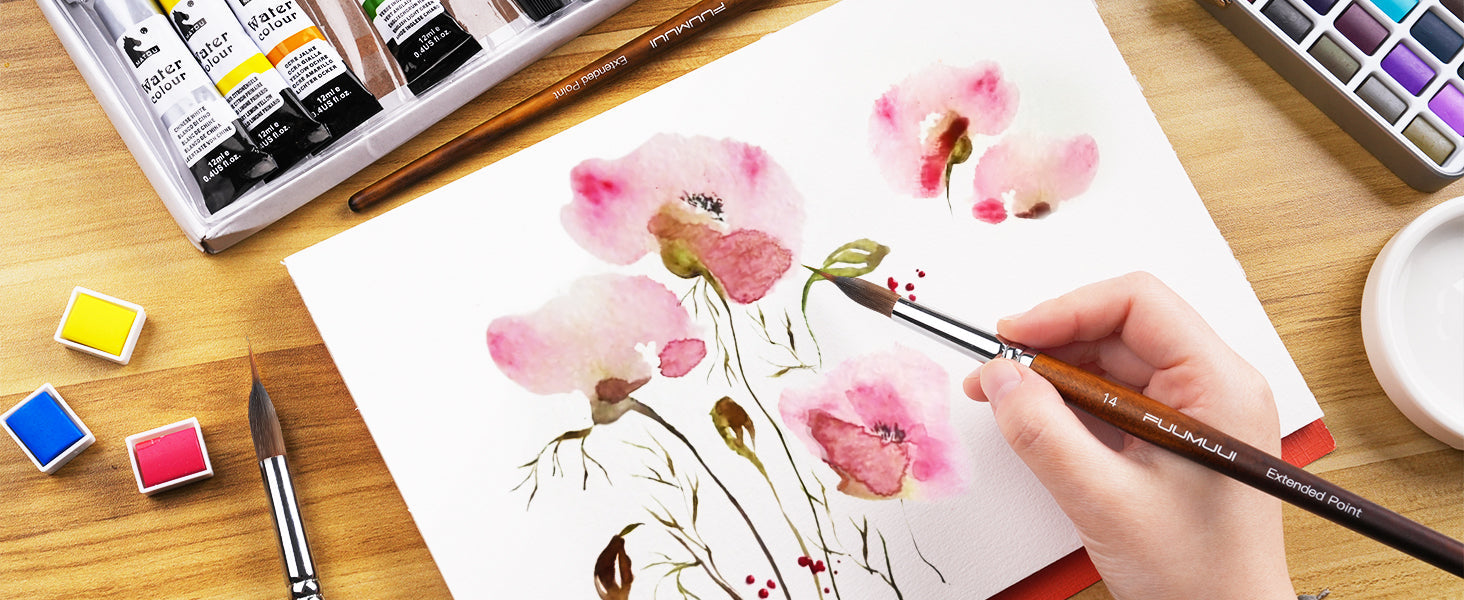 DetailEase™ - Dual-fiber Precision Detailing Brush