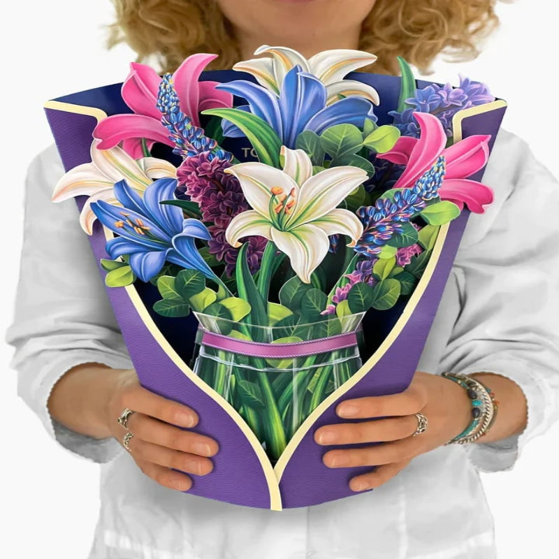 BloomCard™ – Say It Beautifully with a Flower Card That Never Fades