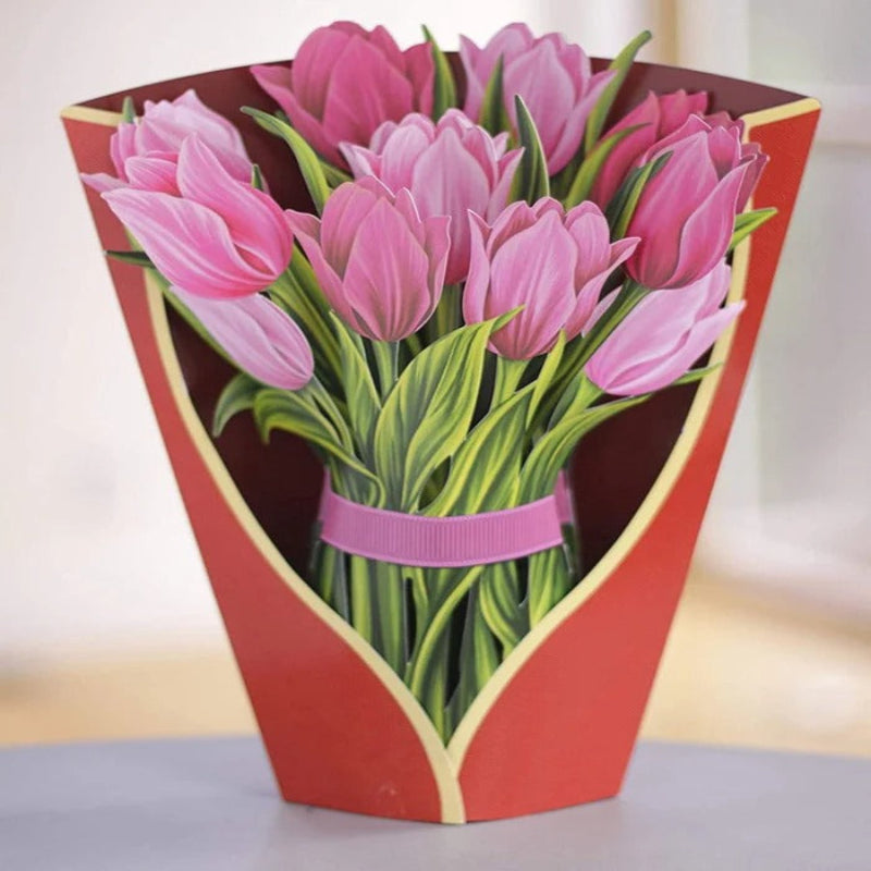 BloomCard™ – Say It Beautifully with a Flower Card That Never Fades
