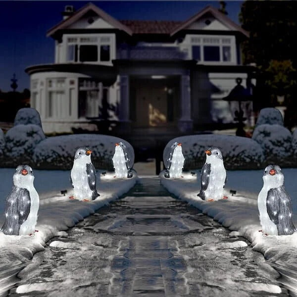 FrostyPenguin™ – Light-Up Penguins for a Magical Christmas Display