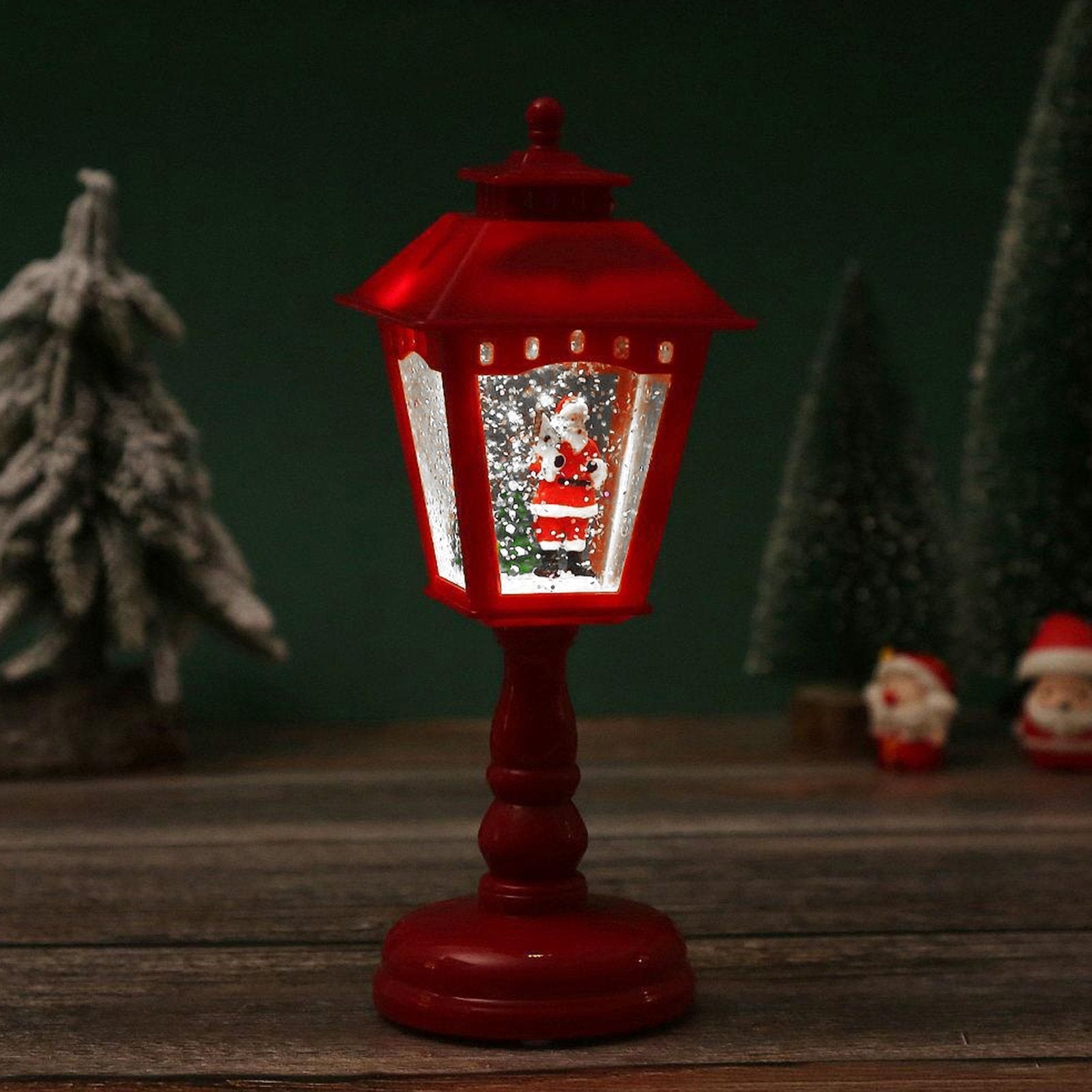 SantaGlow™ – Festive Table Lamp That Shines with Holiday Cheer