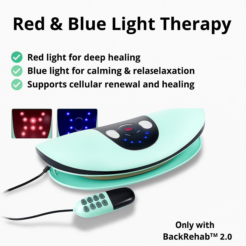 SpineGlide™ - Adjustable Back Stretcher & Support Device