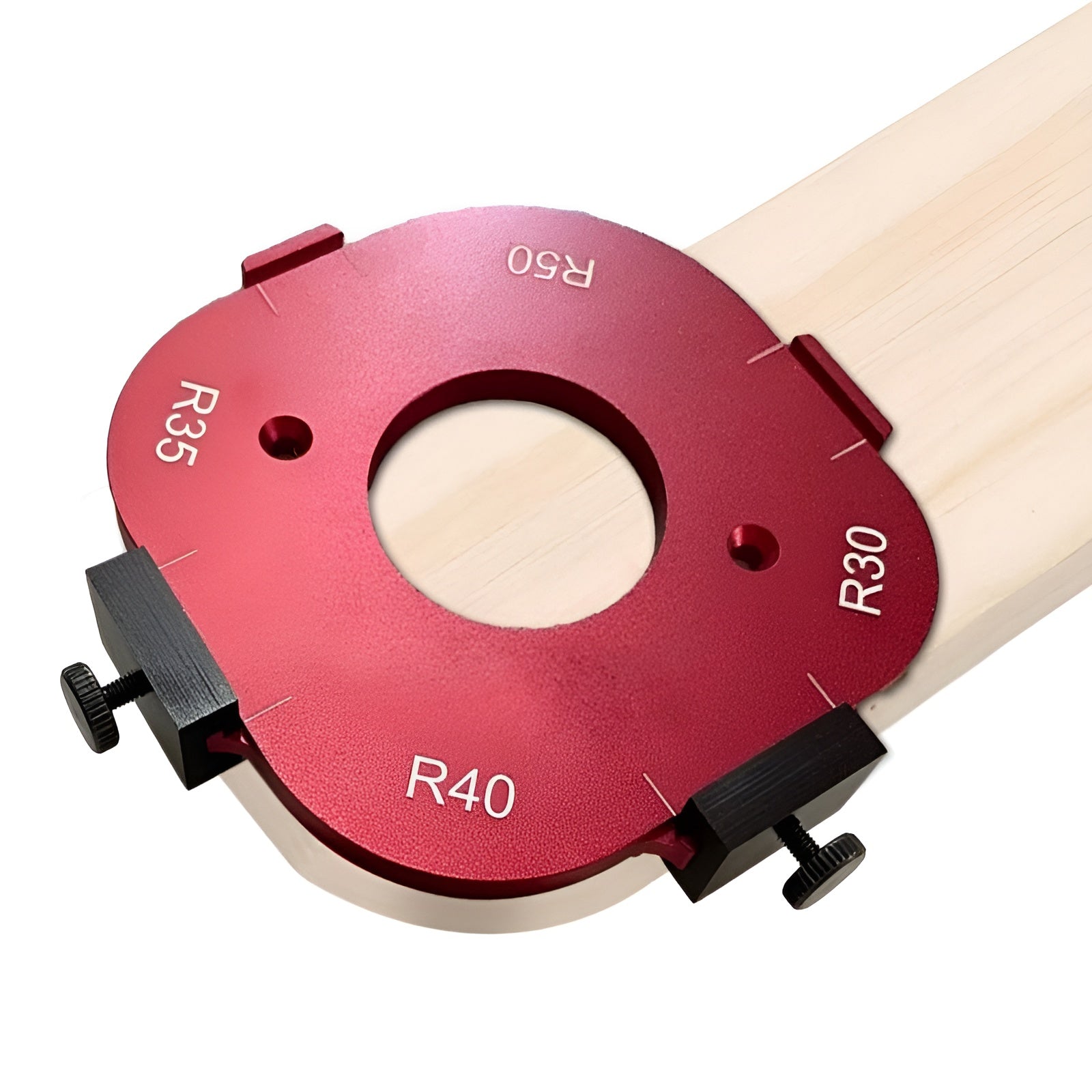 RadiusMark™ - 4-in-1 Router Template for Woodworking & Craft Projects