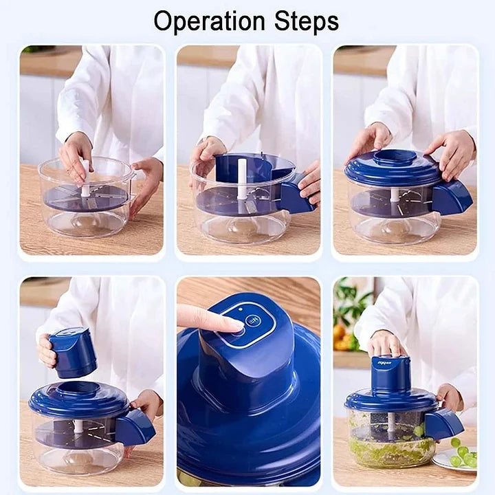 SwiftPeel™ – Automatic Rechargeable Fruit Peeler