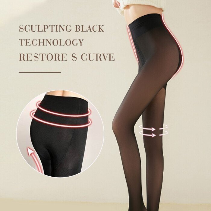 FlawlessFleece™ - Sheer-Look Fleece Tights
