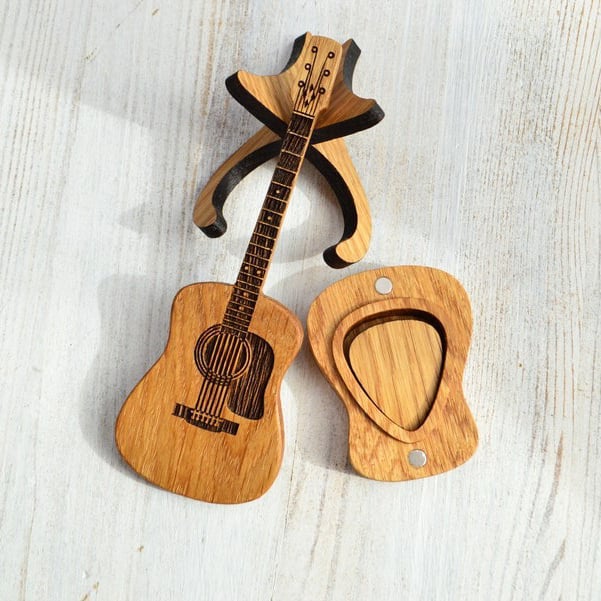GuitarHolder™ - Personalized Pick Box