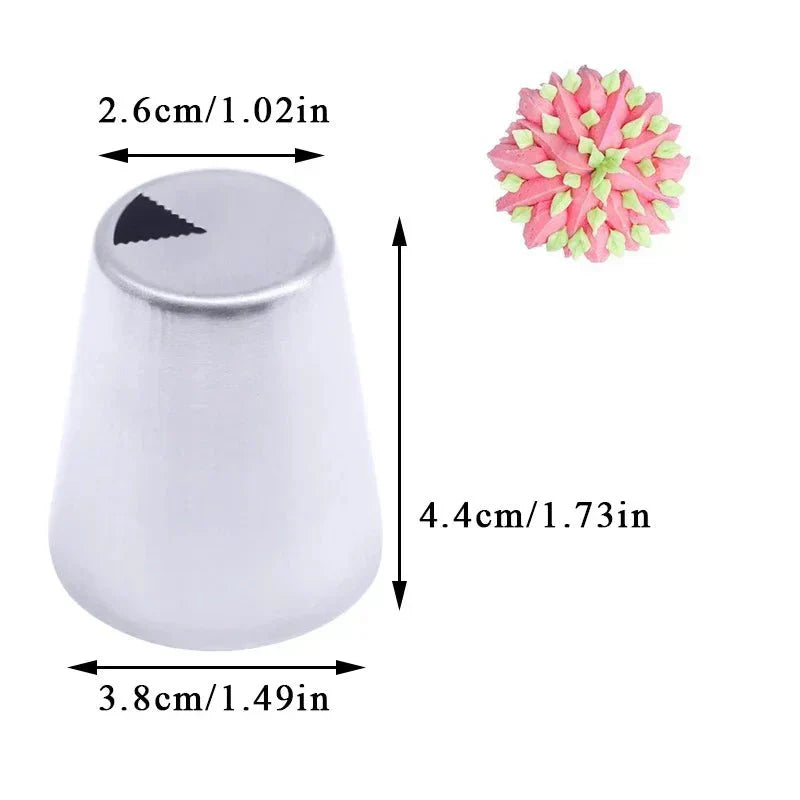 BakeFloral™ – 23-Piece Russian Tulip Piping Set for Beautiful Cake Designs