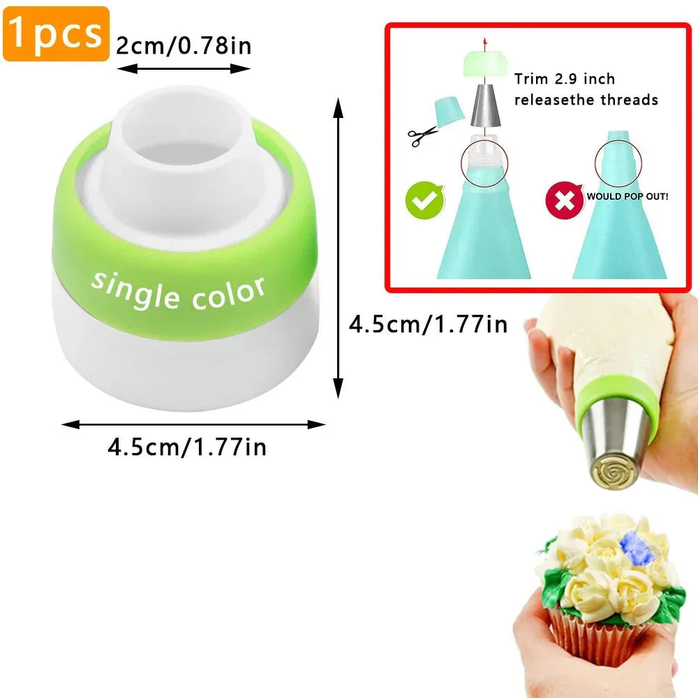 BakeFloral™ – 23-Piece Russian Tulip Piping Set for Beautiful Cake Designs