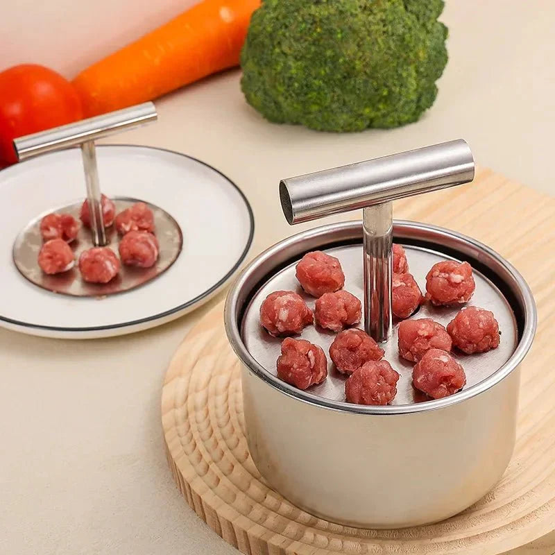 BallMaster™ – Easy Press & Slide Meatball Maker for Even, Quick Results