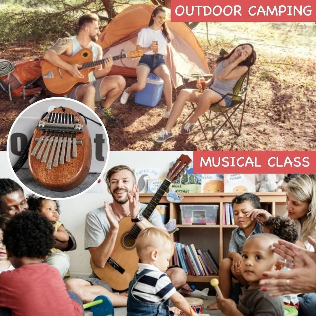 HarmoPalm™ - Play Soothing Tunes Effortlessly with This Mini Thumb Piano