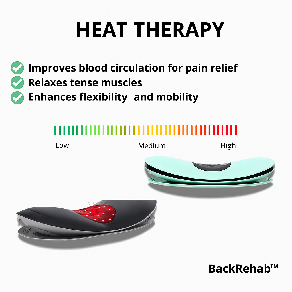 SpineGlide™ - Adjustable Back Stretcher & Support Device