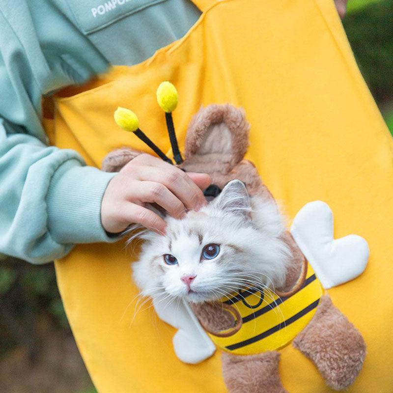 CatCuty™ – Adorable Bee-Shaped Shoulder Bag Designed for Stylish Cat Lovers