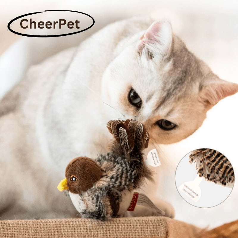 CheerPet™ – Smart Flapping Toy That Delights Cats Instantly