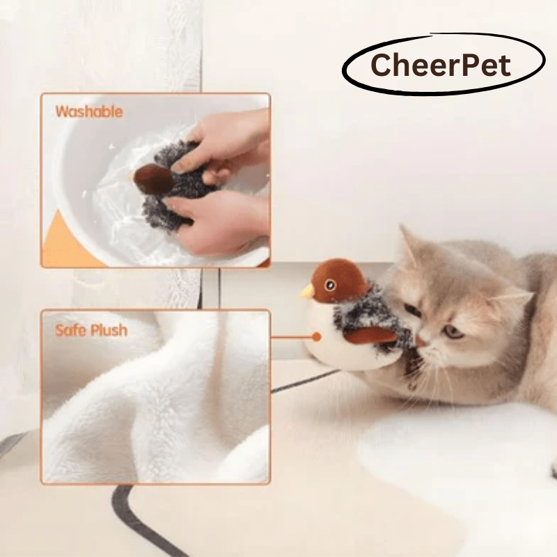 CheerPet™ – Smart Flapping Toy That Delights Cats Instantly