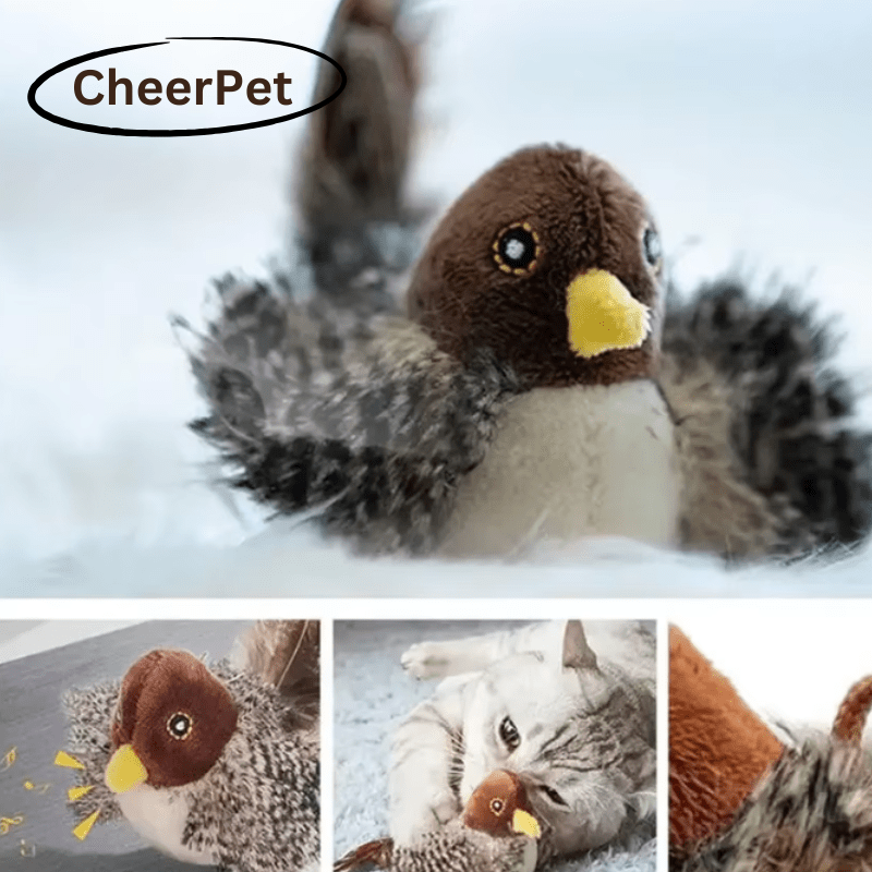 CheerPet™ – Smart Flapping Toy That Delights Cats Instantly