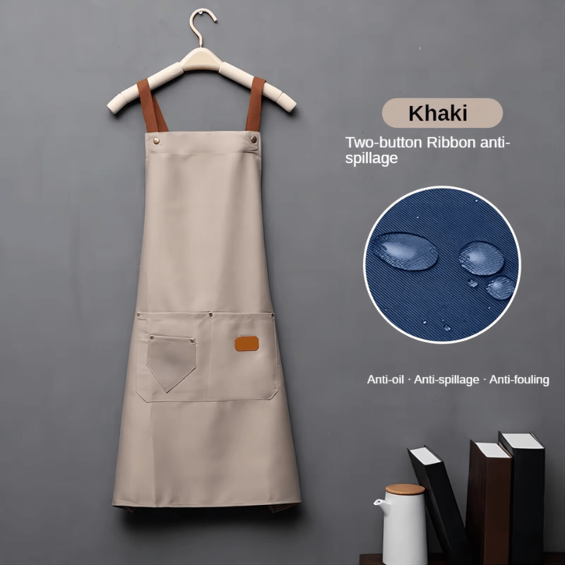 CookFan™ – Durable Waterproof Apron with Handy Front Pockets