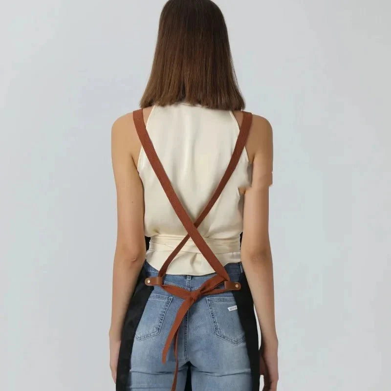 CookFan™ – Durable Waterproof Apron with Handy Front Pockets