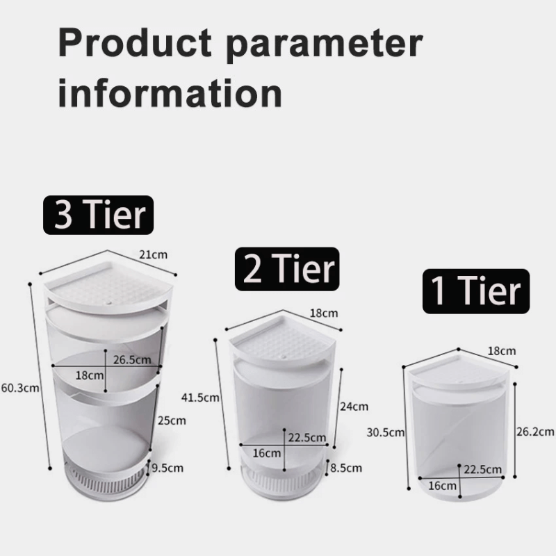 CornerMax™ – Rotating Corner Wall Storage Organizer
