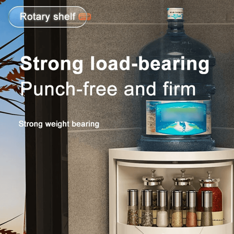 CornerMax™ – Rotating Corner Wall Storage Organizer