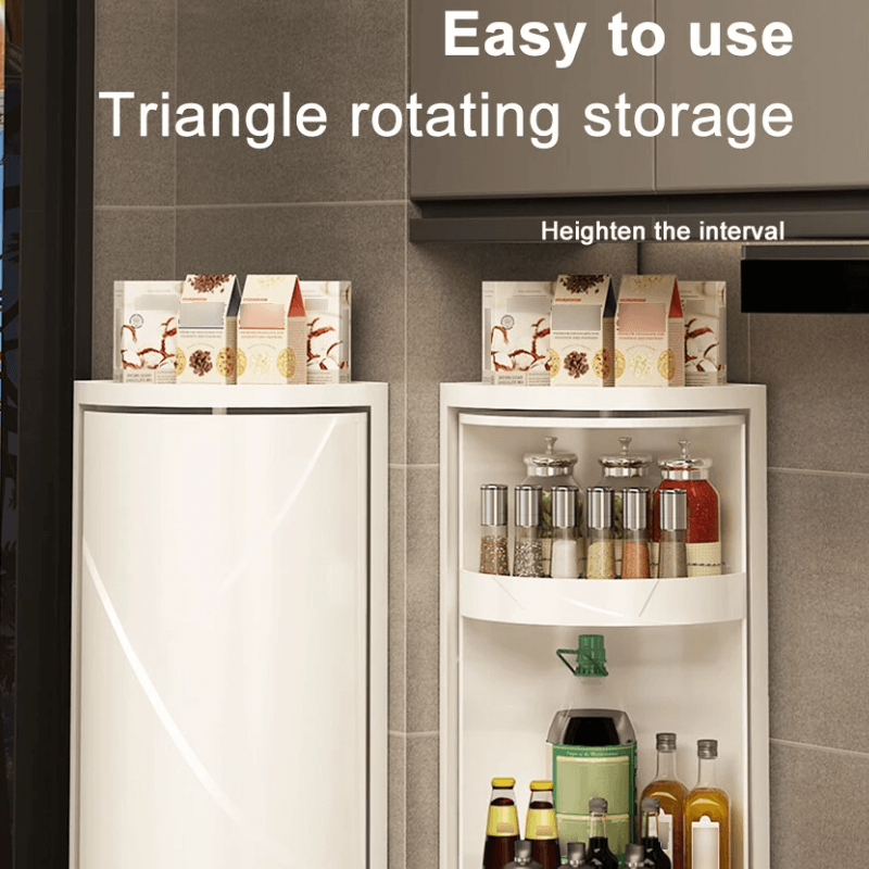 CornerMax™ – Rotating Corner Wall Storage Organizer