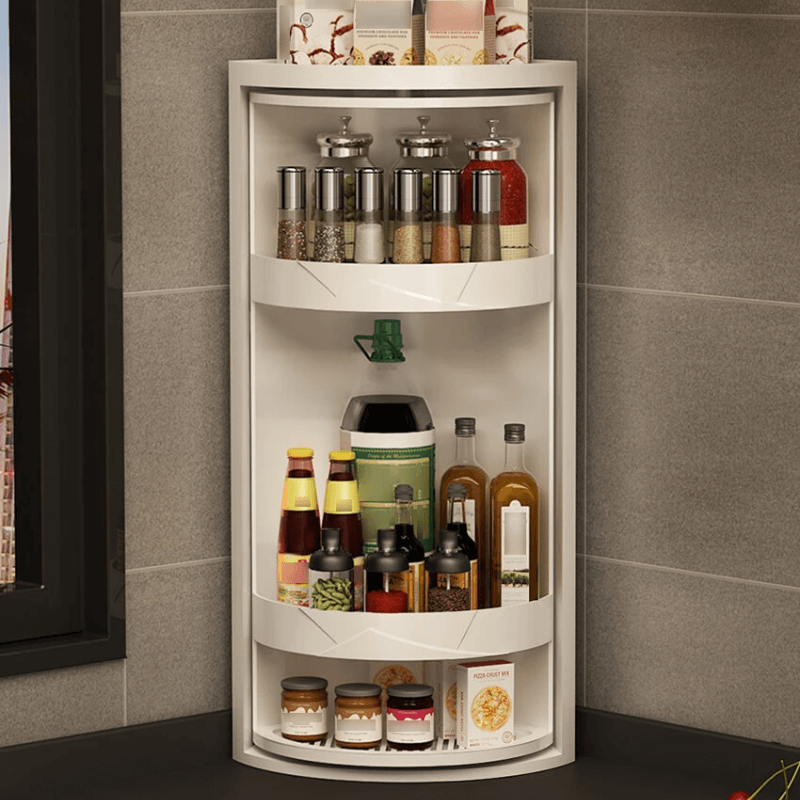 CornerMax™ – Rotating Corner Wall Storage Organizer
