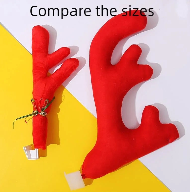 ReinRide™ – Make Every Drive Merrier with Adorable Christmas Car Antlers