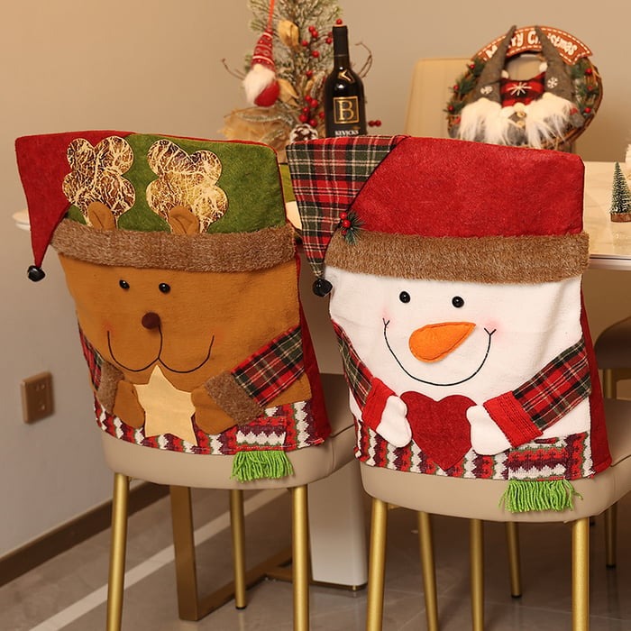 ChairCharm™ – Dress Your Chairs for Christmas Magic!