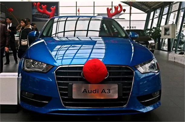 ReinRide™ – Make Every Drive Merrier with Adorable Christmas Car Antlers