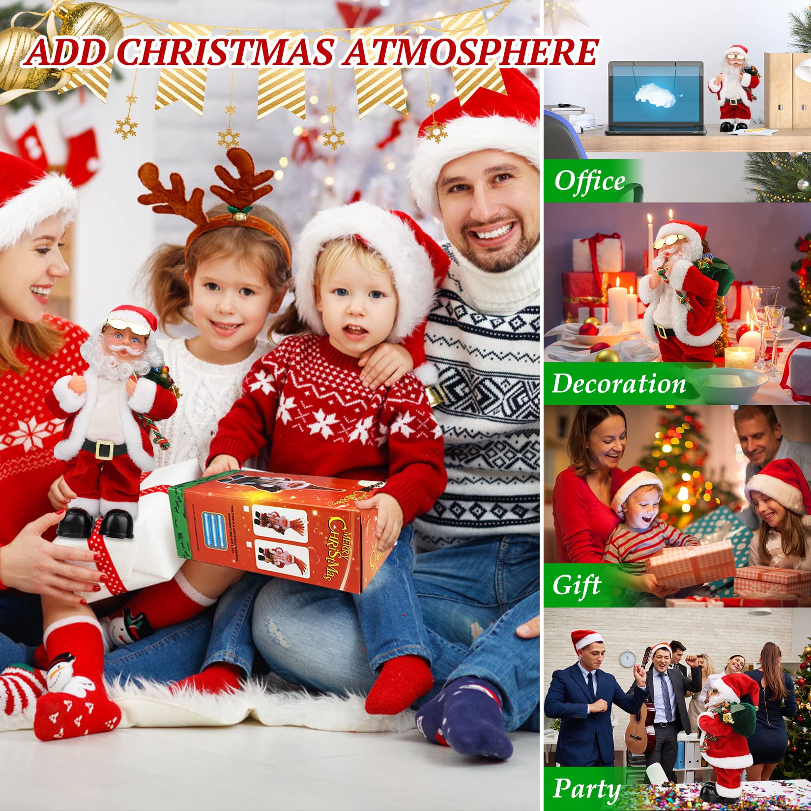 JollyGroove™ - Christmas Santa Claus Toy