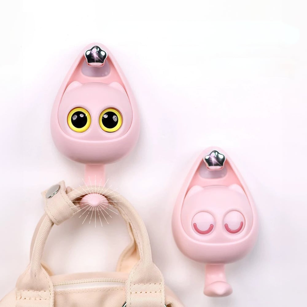 1+1 FREE | PurrGrip™ – Organize in Style with Cat-Shaped Wall Hooks