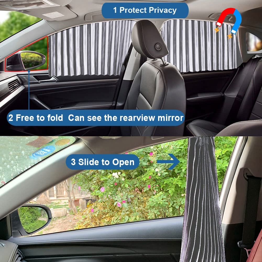 MagniVeil™ - Easy-Fit Magnetic Sunshade for UV Protection & Privacy