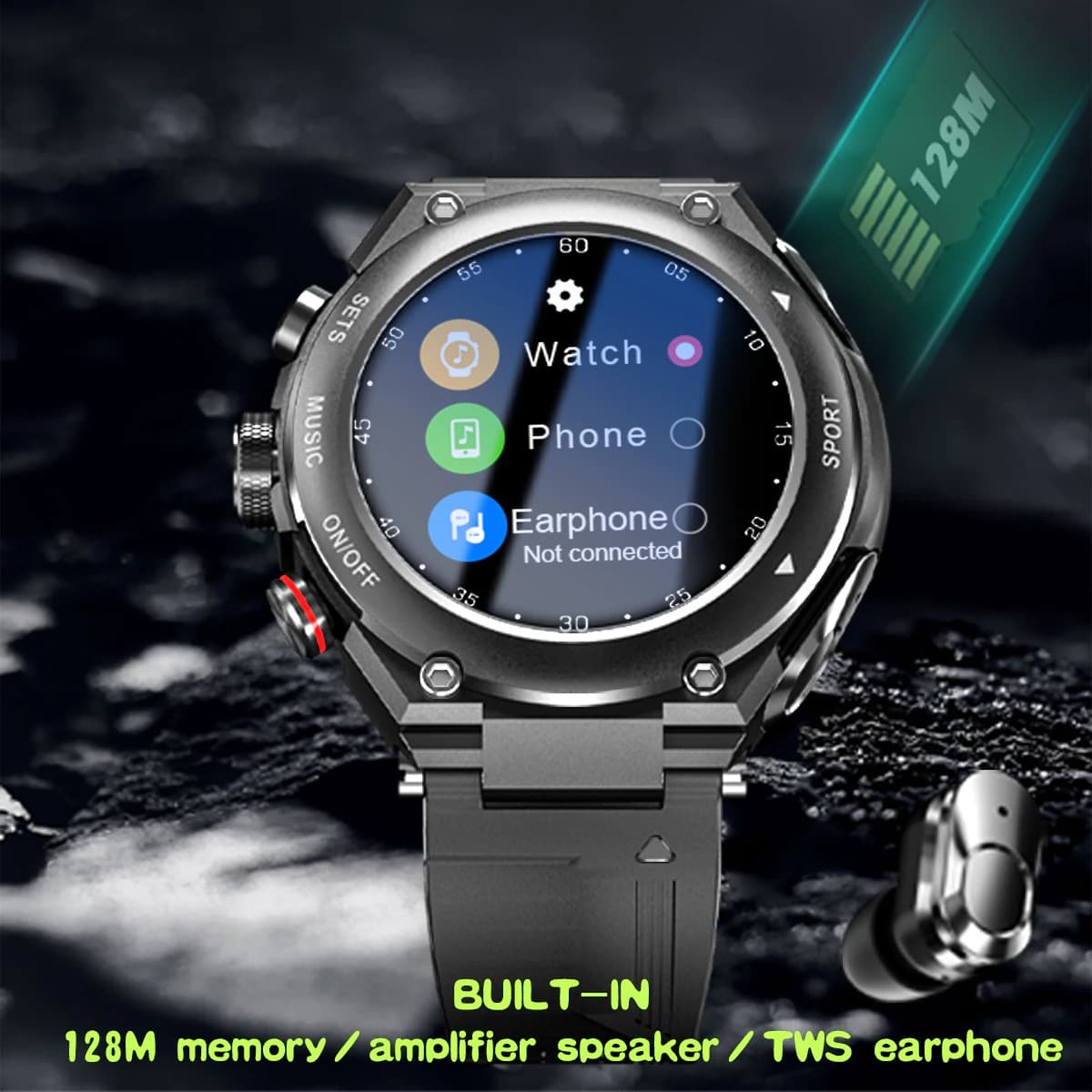 SyncWear™ - Smartwatch With Voice Assistant