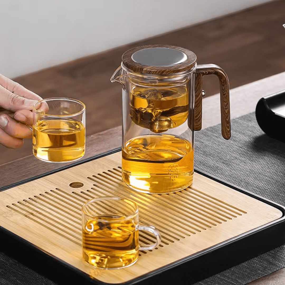 EasTea™ - Easy-Pour Magic Tea Pot with Built-In Strainer