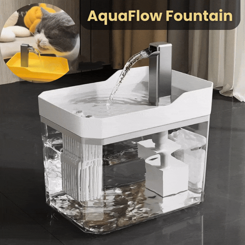 AquaFlow™ – Sleek Design Pet Fountain to Fit Modern Homes
