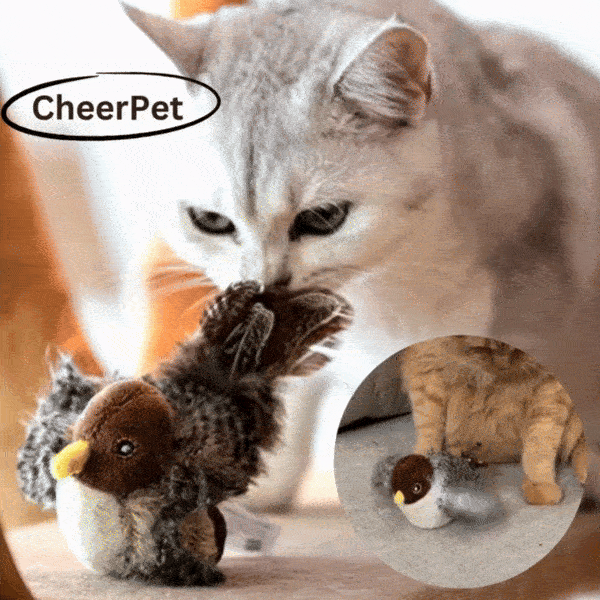 CheerPet™ – Smart Flapping Toy That Delights Cats Instantly