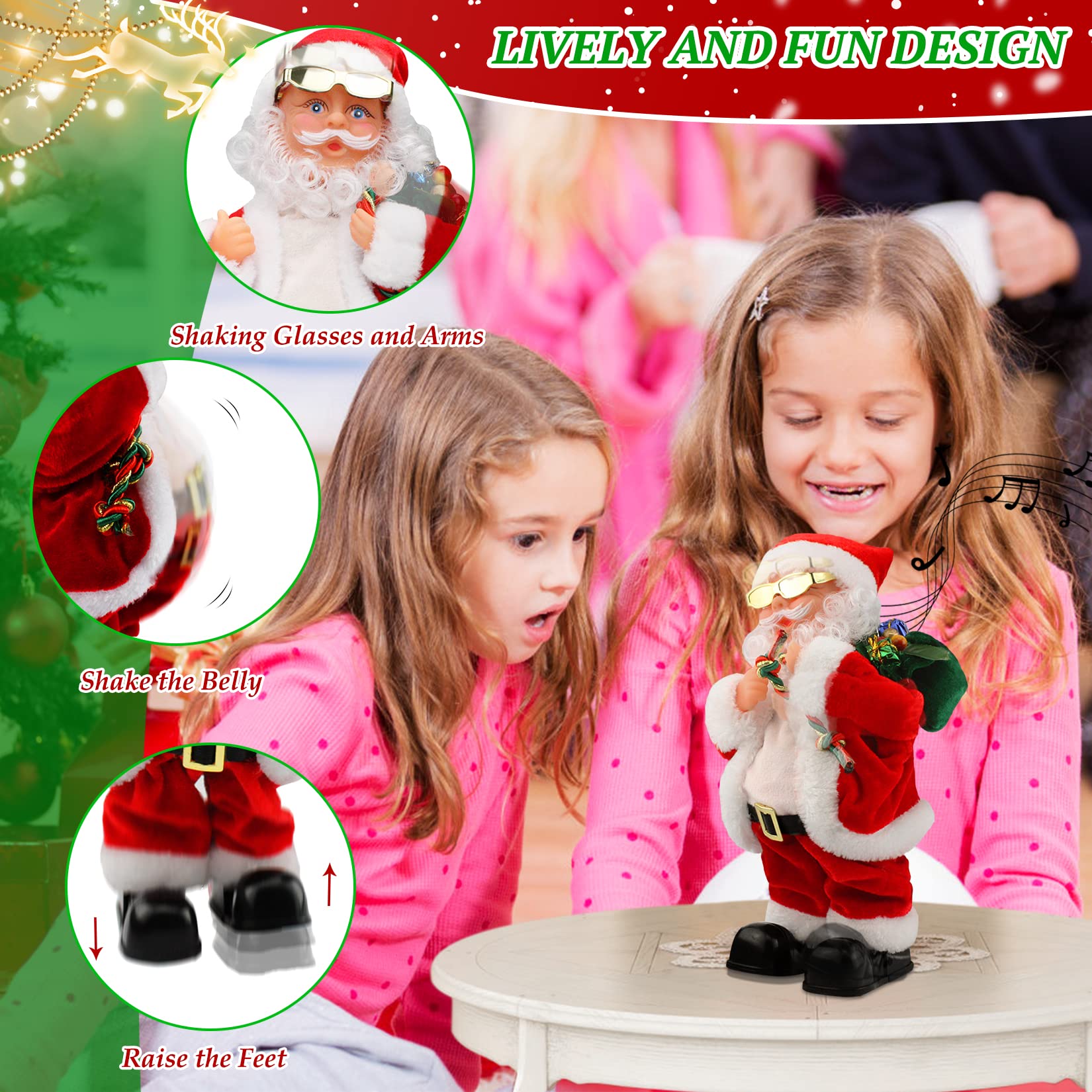 JollyGroove™ - Christmas Santa Claus Toy