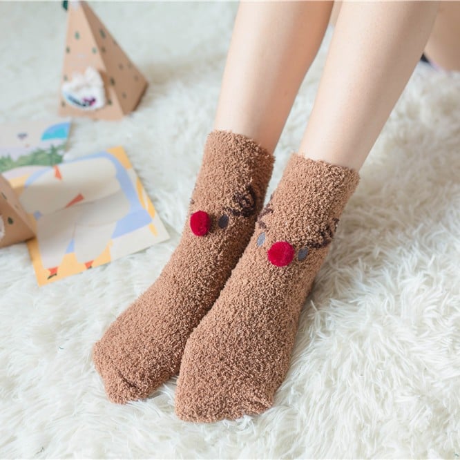 CozyClaus™ – Ultra-Soft Christmas Socks That Warm Hearts & Toes