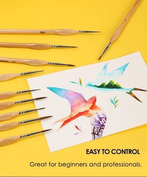 ArtStrokes™ - Create Intricate Art with Professional Mini Brushes
