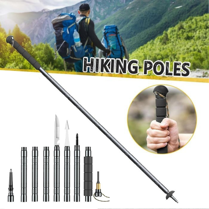ForgeTrek™ - Adjustable aluminum hiking stick