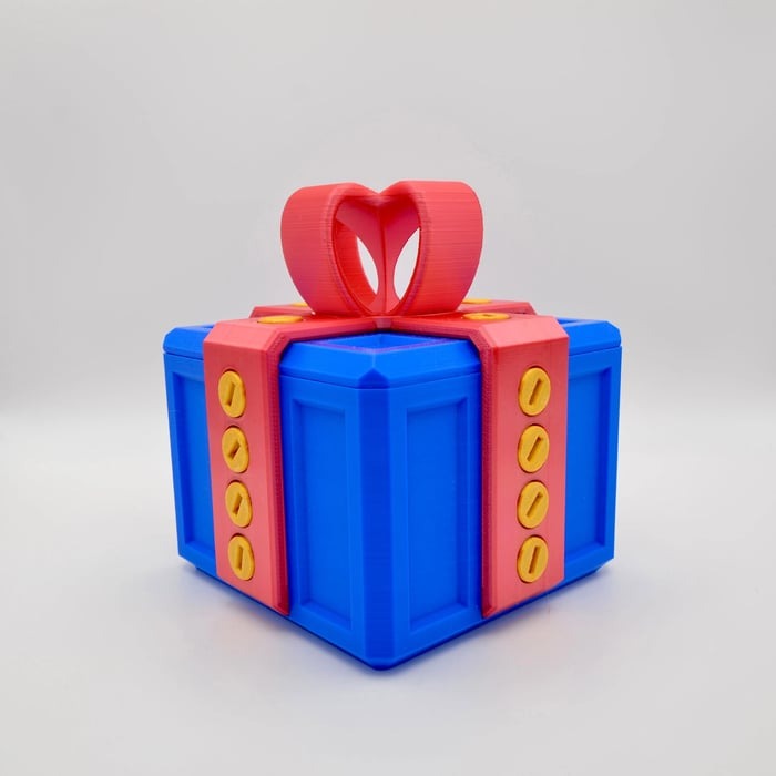GiftBox™ – 3D Printed Puzzle Box for Funny Gift Giving