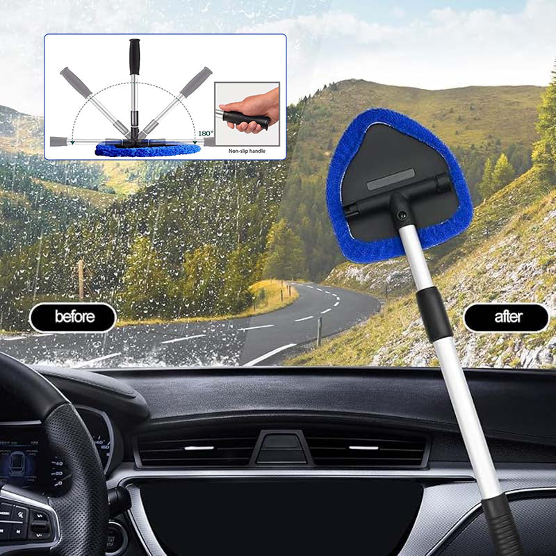 ClearView™ - Streak-Free Car Window & Windshield Cleaning Tool