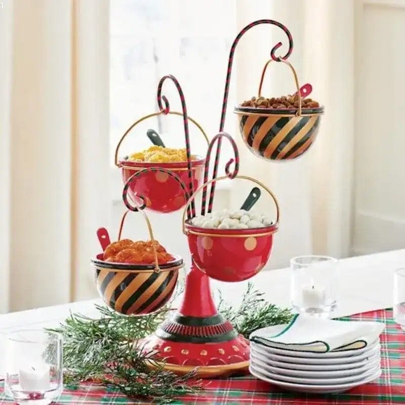 FestiveFeast™ – Multi-Tier Tray for a Magical Holiday Table