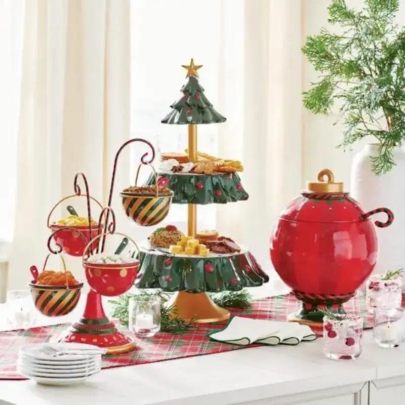 FestiveFeast™ – Multi-Tier Tray for a Magical Holiday Table