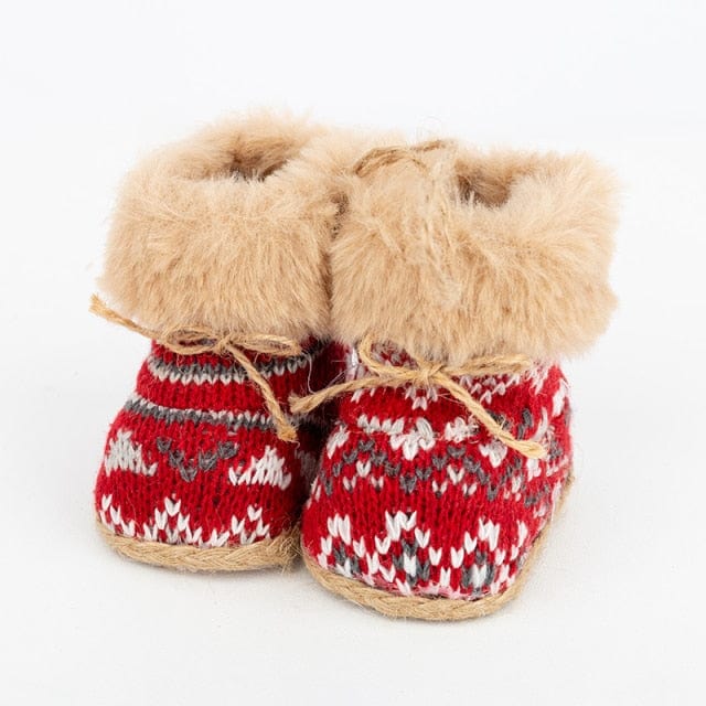 CozyBoot™ – Knit Boot Ornaments for a Warm Holiday Look