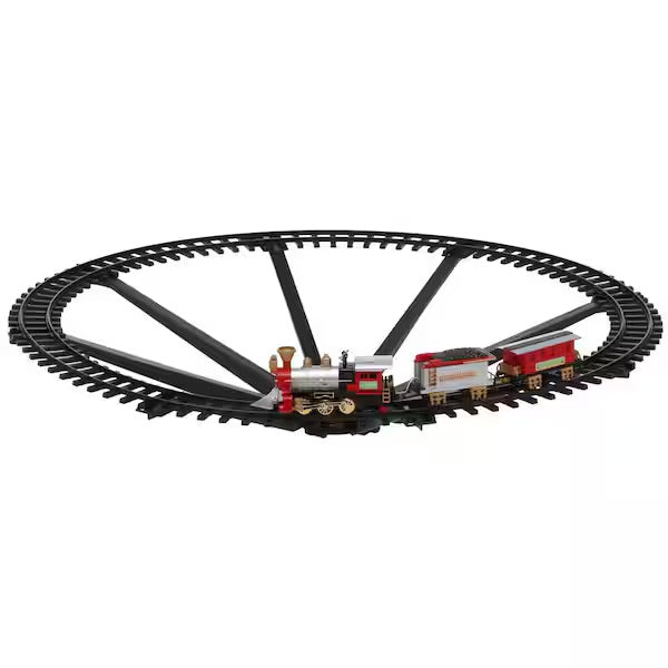 SantaExpress™ – Electric Christmas Tree Train Set with Lights & Sound