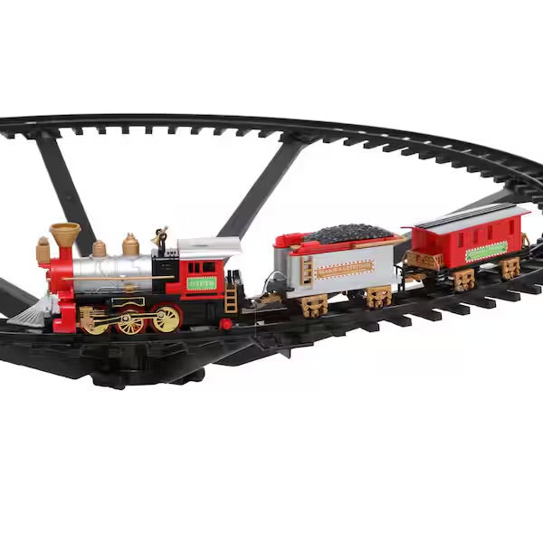SantaExpress™ – Electric Christmas Tree Train Set with Lights & Sound
