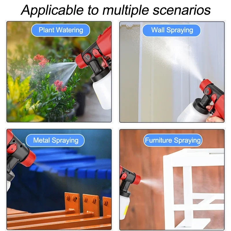 RenovaSpray™ - Rechargeable Cordless Paint Sprayer for Smooth, Even Coat