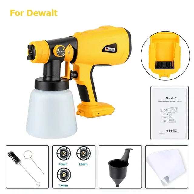 RenovaSpray™ - Rechargeable Cordless Paint Sprayer for Smooth, Even Coat