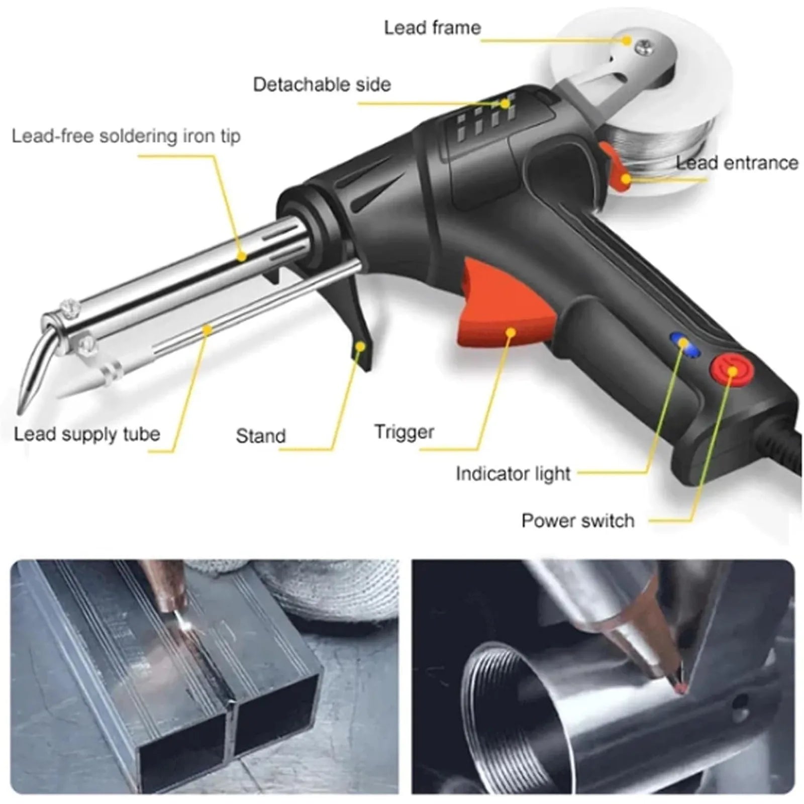 ArcPilot™ - Lightweight Welding Gun for Metalwork & Repairs