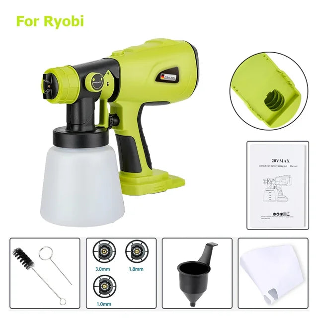 RenovaSpray™ - Rechargeable Cordless Paint Sprayer for Smooth, Even Coat